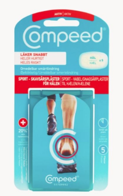 COMPEED GNAGSÅRPLASTER HÆL