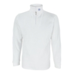 MÄSER POLO ADRIANO ZIP WHITE