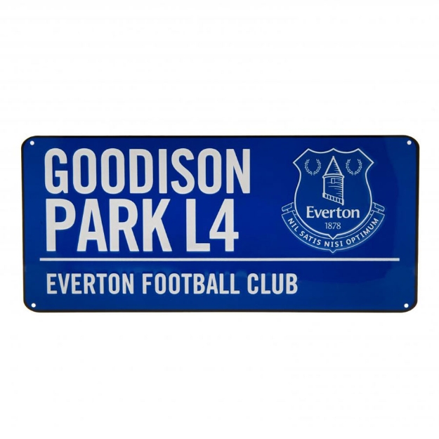 EVERTON FC STREET SIGN