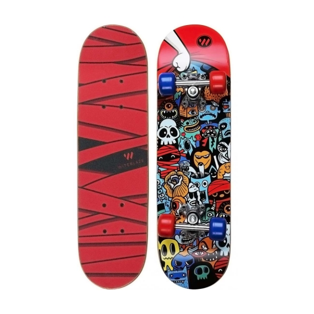 SKULLY SKATEBOARD 