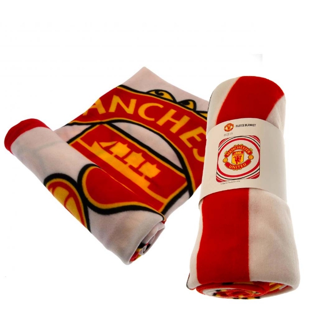 MANCHESTER UNITED FC FLEECE BLANKET