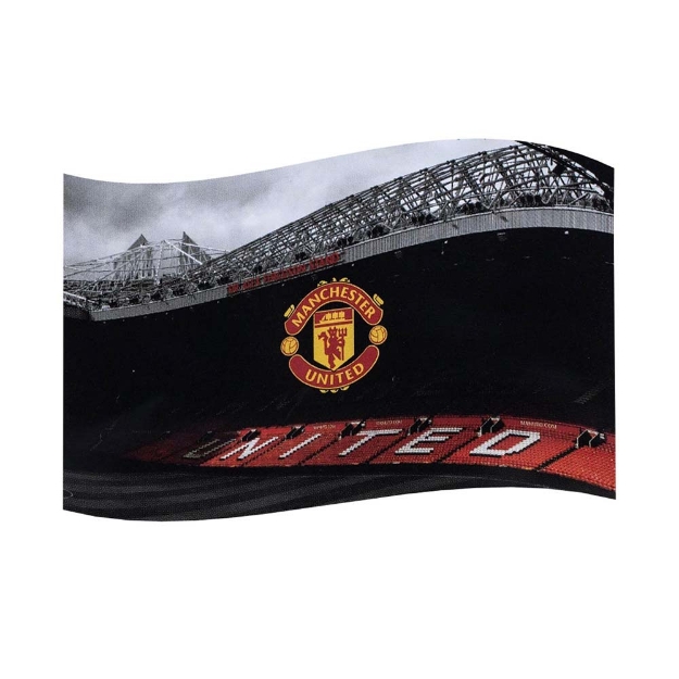 MANCHESTER UNITED FC OLD TRAFFORD FLAG 