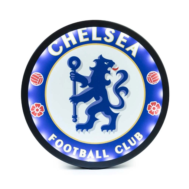 CHELSEA FC METAL SIGN LED 