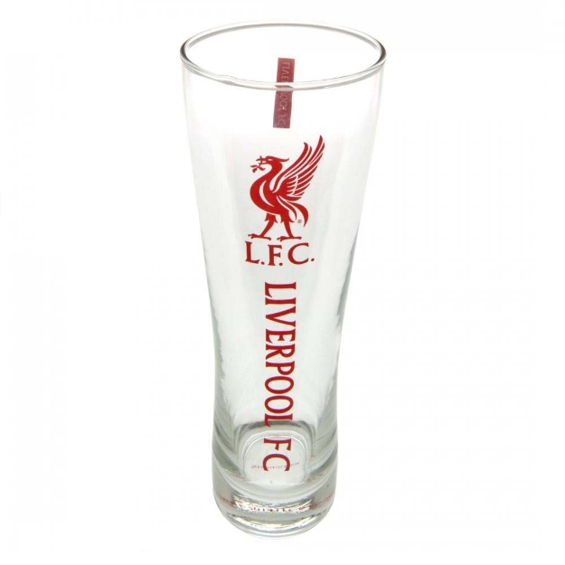 LIVERPOOL FC TALL BEER GLASS