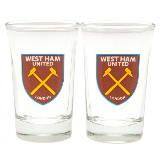 WEST HAM UNITED FC SHOT GLASS