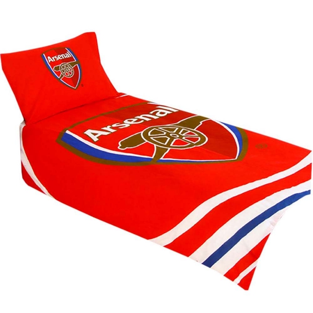 ARSENAL FC PATCH SINGLE DUVET SET