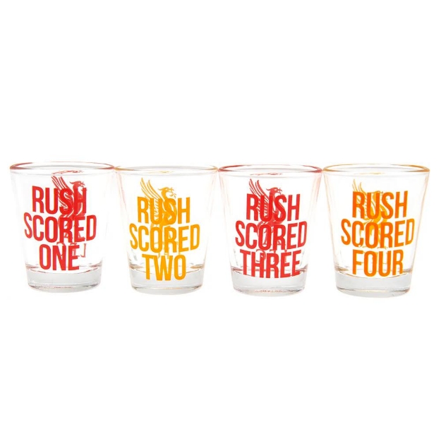 LIVERPOOL FC SHOT GLASS 4PK